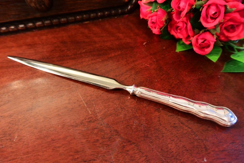 純銀製ペーパーナイフ