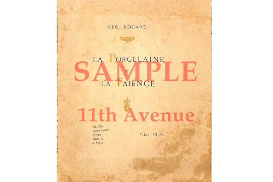 ア・ラ・ペ（ルアール）【A LA PAIX(ROUARD)】 1900年初頭 カタログ（デジタル資料）