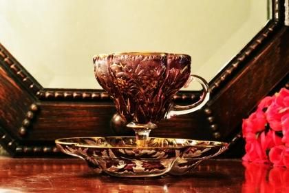 ♦明治時代 アールヌーボー 西洋アンティーク 陶磁器人形 宝石箱 骨董品 ♢明治時代 アールヌーボー 西洋アンティーク 陶磁器人形 宝石箱