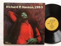 RICHARD P. HAVENS, 1983<br>RICHIE HAVENS