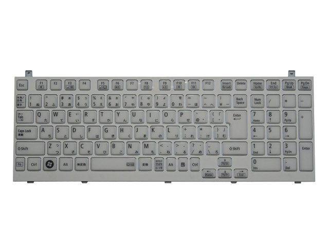 NEC LaVie L LL750/HS LL750/LS LL750/JS 日本語キーボード (ホワイト) V130202AJ1 JA /  PK130L81A00 PK130L81M00 - 再生屋