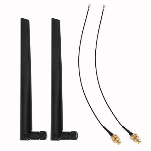 ワイヤレス アンテナ ケーブルセット Wifi Antenna Rp Sma Mhf4 Ipx ケーブル 2 4ghz 5 0ghz Wifi Wlan 3g 4g Ngff M 2 送料無料