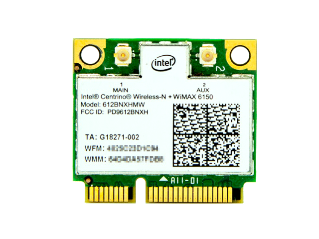 インテル Intel Centrino Wireless-N + WiMAX 6150 802.11b/g/n 300Mbps +Wimax  無線LANカード 612BNXHMW - 再生屋