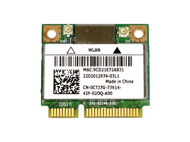 Bigfoot’s Killer Wireless-N 1202 802.11a/b/g/n + BT4.0 ゲーム愛好者向けPCIe mini  half対応無線LANカード