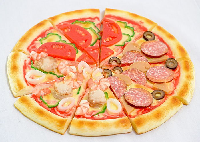 ピザ　食品サンプル