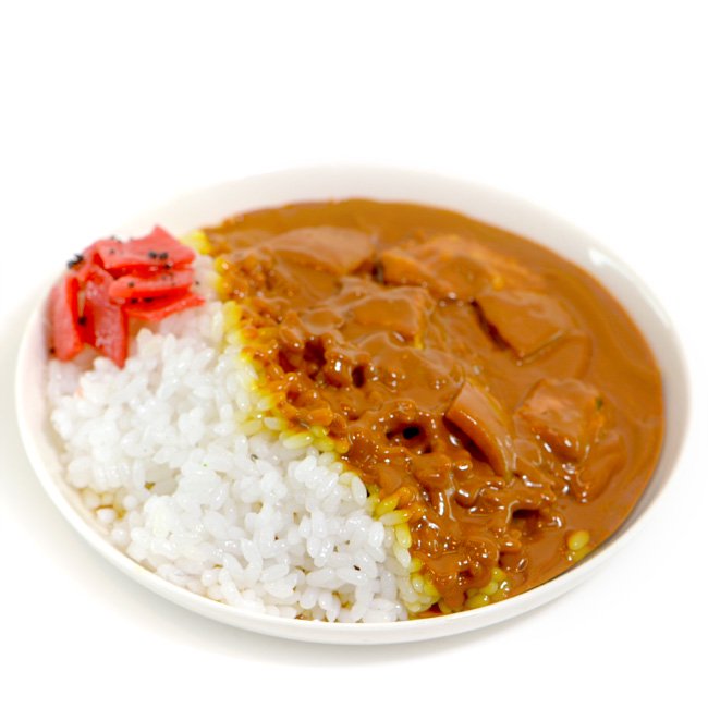 カレーライスのストラップ ミニチュア 食品サンプル - チャーム