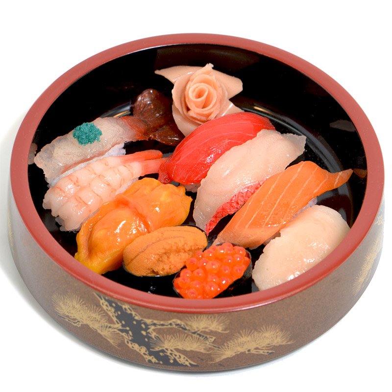 寿司桶 食品サンプル - 1