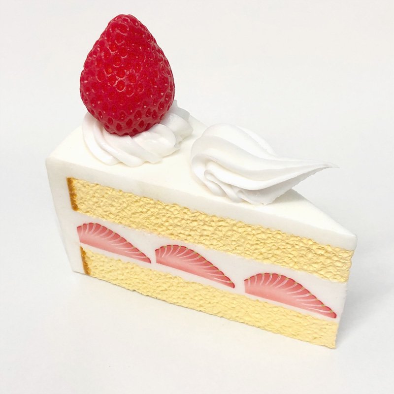 【食品サンプル】苺のショートケーキ（カットケーキ）【スイーツ】
