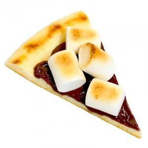 チョコレースモアのデザートピザ（カットピザ）