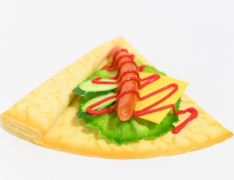 食品サンプル　クレープ 食品サンプル・クレープ | 食品サンプル教室の日本食品サンプル