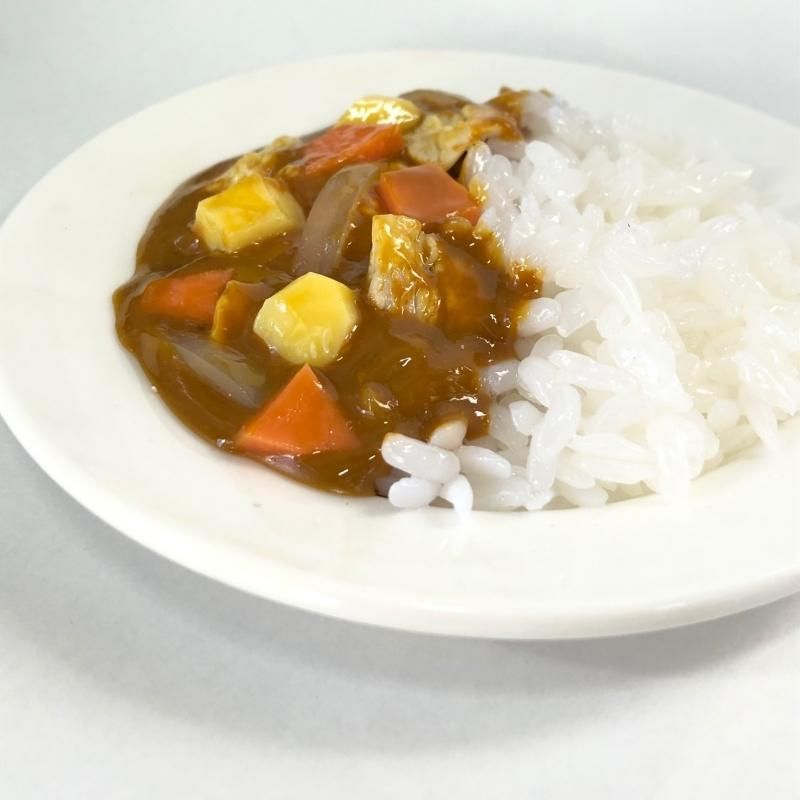 食品サンプル】ミニカレーライス(直径12.5㎝)【ミニチュアフード】 食品サンプル】ミニカレーライス(直径12.5㎝)【ミニチュアフード】