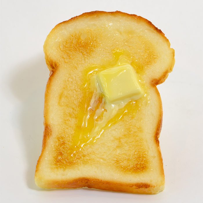食品サンプル】バタートースト【パン】