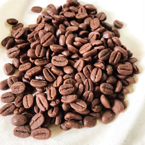 【食品サンプル】ローストしたコーヒー豆（原寸）ばら売り【その他の食材・パーツ】