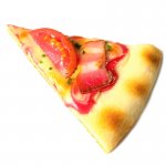 ベーコントマトのカットピザ