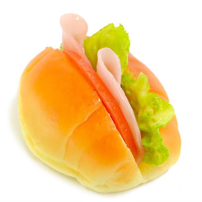 食品サンプル ロールパン サンド 展示品 フェイクフード レア 実物大 食玩 食品サンプル ロールパン サンド 展示品 フェイクフード レア