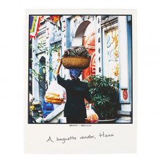 ベトナム ポストカード 【ハノイのパン売り】 A baguette vendor,Hanoi 