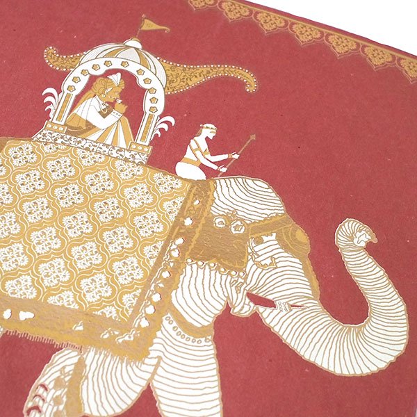 インド chimanlals（チマンラール） 封筒 VISHAL ゾウ（29.5cm×27cm）【画像8】