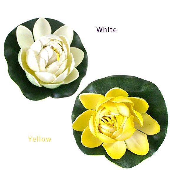 ベトナム フローティング フラワー ロータス 蓮の花 造花（6色 11cm）【画像3】