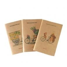 SOLD AUT アジアン 雑貨 自転車に乗る人