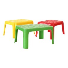 キッチュなプラスチック ベトナム  ミニチュア カラフル テーブル（3色）キッチュ おままごと