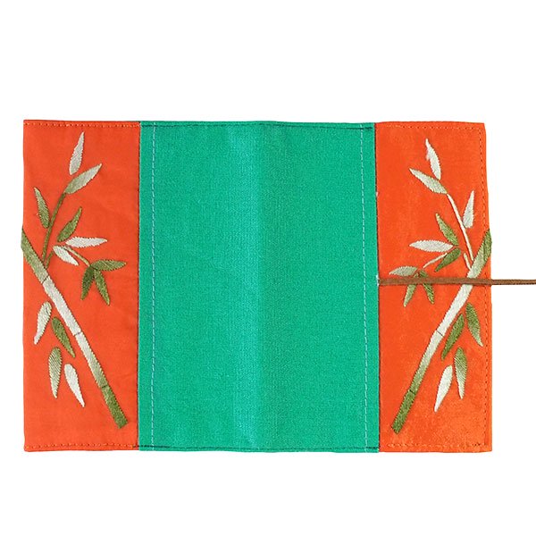 ベトナム花刺繍 ブックカバー（5色）【画像6】