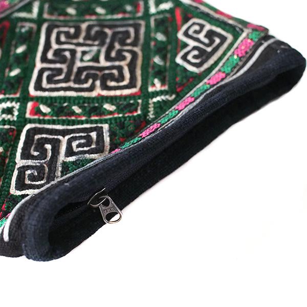 ベトナム モン族刺繍ポシェット