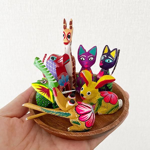 メキシコ アレブリヘス コヨーテ （グリーン A ）ウッド