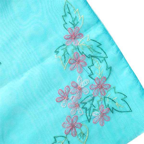 ベトナム  刺繍 巾着（お花）