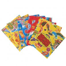 アジアの文房具 ベトナム 包装紙 縁起の良い柄  小袋  8枚セット 手作り 