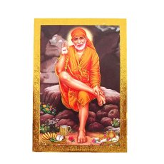 世界のおまもり インド 神様 ポストカード  シルディ・サイ・ババ  A  奇跡を起こした大聖者