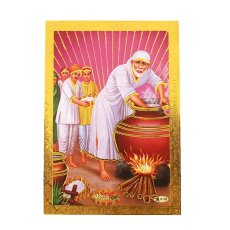 世界のおまもり インド 神様 ポストカード  シルディ・サイ・ババ  B 奇跡を起こした大聖者