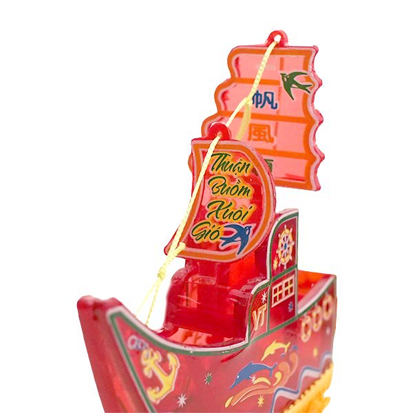 ベトナム 中秋節 飾り 船（3色）カラフル オーナメント【画像6】