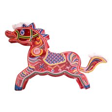 飾るもの 置くもの ベトナム 中秋節 飾り 馬 カラフル オーナメント