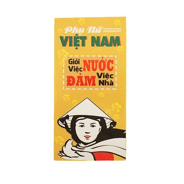 ベトナム  お年玉袋  （ベトナムの女性は、国の為に働き、家の為に働く）【画像2】