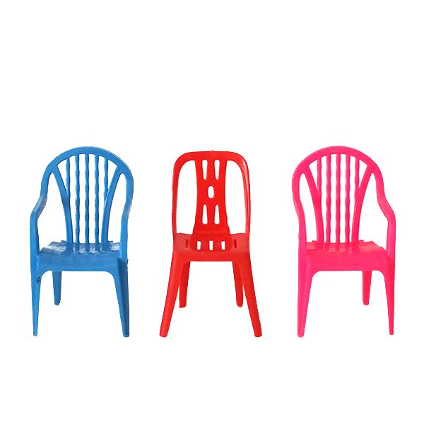 ベトナム  ミニチュア カラフル 椅子（3色）キッチュ おままごと【画像1】