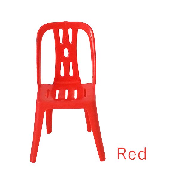 ベトナム  ミニチュア カラフル 椅子（3色）キッチュ おままごと【画像3】