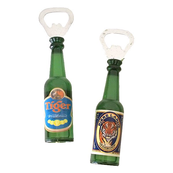 ベトナム ビール 栓抜き マグネットタイプ 「Tiger タイガー」「BIERE