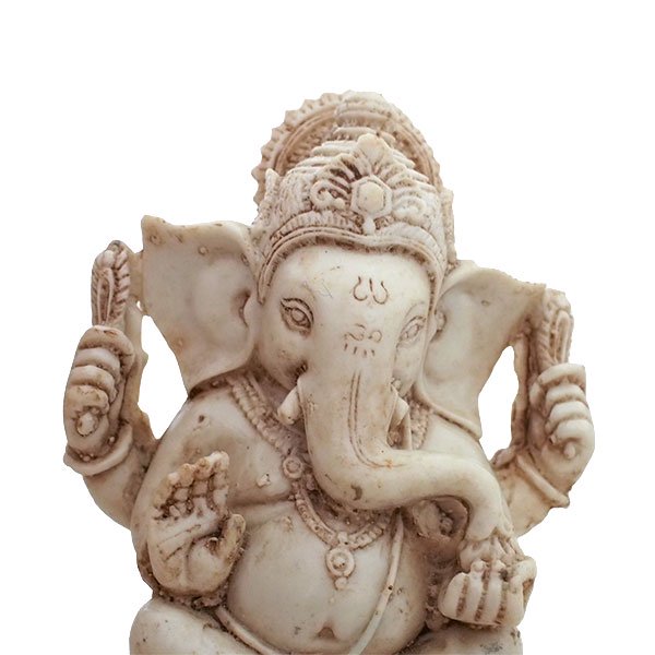 インド  ガネーシャ  置物 約11cm  商売繁盛 学問の神様【画像3】