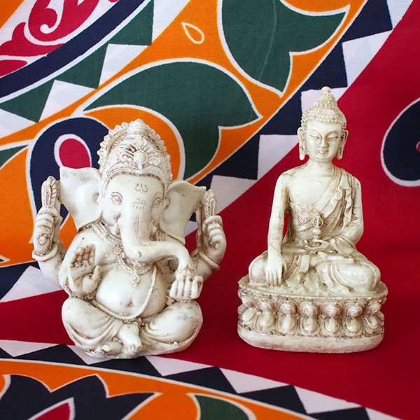 インド  ガネーシャ  置物 約11cm  商売繁盛 学問の神様【画像6】