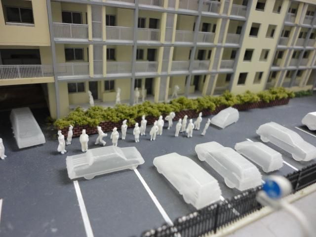 1/200の添景セットをお求めならYFSへ。それなりの規模の模型には
