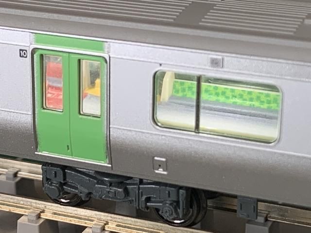 寝る前の一時間工作、報われるNゲージの内装シールは砂町モデル