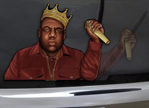 Notorious B.I.G ワイパーデカール - LA STYLE Wannabe
