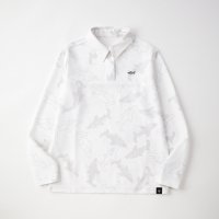 L/S Polo Shirt Victor PrintWOMENS