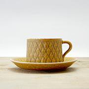 Relief Tea Cup And Saucer