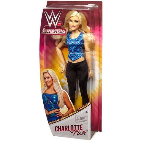 WWE シャーロット・フレア フィギュア　ベルト付き Amazon.co.jp: WWE シャーロット・フレア アルティメット