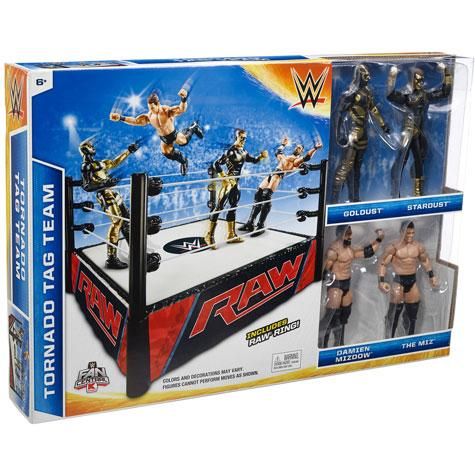 WWE スーパースターリング Tornado Tag Team アクション