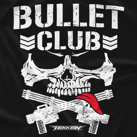 ケニー・オメガ X ブライアン・フューリー Tekken Bullet Club Tシャツ 