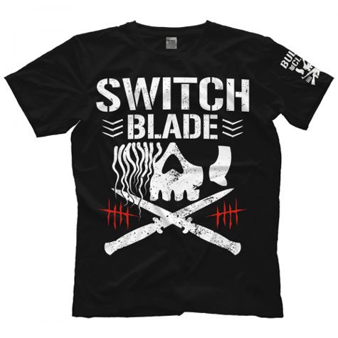 ジェイ・ホワイト SWITCH BLADE BC Tシャツ（バレット・クラブ） - レスリング・マーチャンダイズ