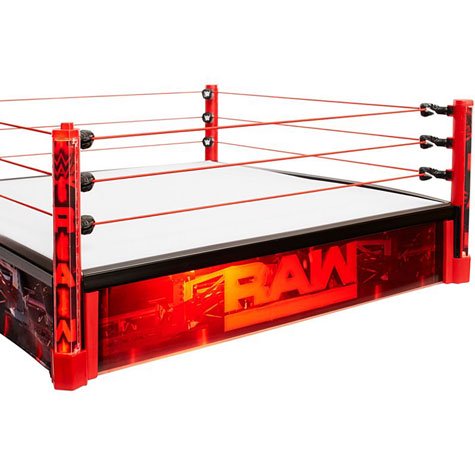 パッケージダメージ有りB】WWE Raw Main Event Elite Scale リング