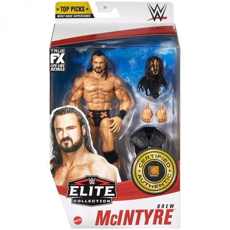 ドリュー・マッキンタイア WWE Elite Top Picks 2021 アクション